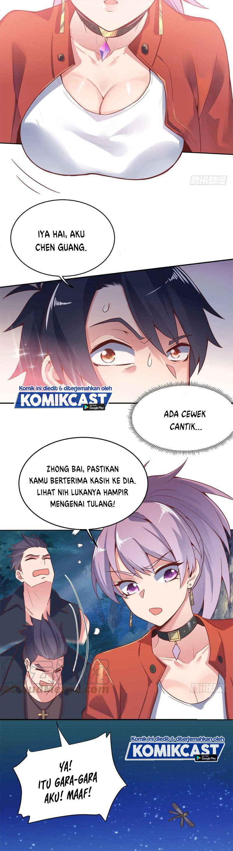 Carrying The Goddess Along Chapter 42 Gambar 10